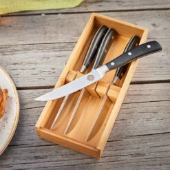 Rösle Steakmesser 4er Set - FC Bayern Edition 5 Rösle Steakmesser 4er Set - FC Bayern Edition -Angebote Grillgarten Store Roesle Steakmesser 4er Set FC Bayern Lifestyle