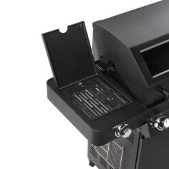 Rösle Gasgrill BBQ-Station Videro G4-S Vario+ Nero Schwarz - Modell 2023 - SMART Deal Inkl. Grillfürst Grill Control + Abdeckhaube Und Grillplatte -Angebote Grillgarten Store Roesle Videro G4 S Vario NERO matt schwarz Primezone 3