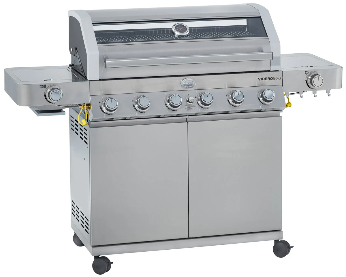 Rösle Edelstahl Gasgrill Videro G6-S VARIO+ - Limited Edition Modell 2023 - X-DEAL Inkl. Abdeckhaube, Grillplatte Und Drehspieß 1 Rösle Edelstahl Gasgrill Videro G6-S VARIO+ - Limited Edition Modell 2023 - X-DEAL Inkl. Abdeckhaube, Grillplatte Und Drehspieß