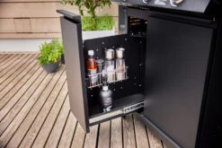 Rösle Gasgrill Videro Pro G3-S Vario+ Mattschwarz - Modell 2023 -Angebote Grillgarten Store Roesle Videro Pro G3 S Detail Unterschrank