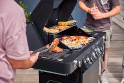 Rösle Gasgrill Videro Pro G3-S Vario+ Mattschwarz - Modell 2023 -Angebote Grillgarten Store Roesle Videro Pro G3 S Gasgrill Seitenkocher Primezone
