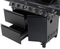 Rösle Gasgrill Videro Pro G6-S Vario+ Mattschwarz - Modell 2023 -Angebote Grillgarten Store Roesle Videro Pro G6 S Gasgrill Unterschrank