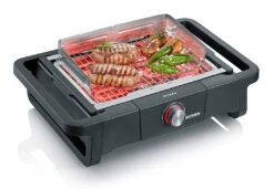 Severin Elektro Tischgrill STYLE Evo - 2.500 Watt 7 Severin Elektro Tischgrill STYLE Evo - 2.500 Watt -Angebote Grillgarten Store Severin Elektro Tischgrill Style Evo PG8123 Grillgut