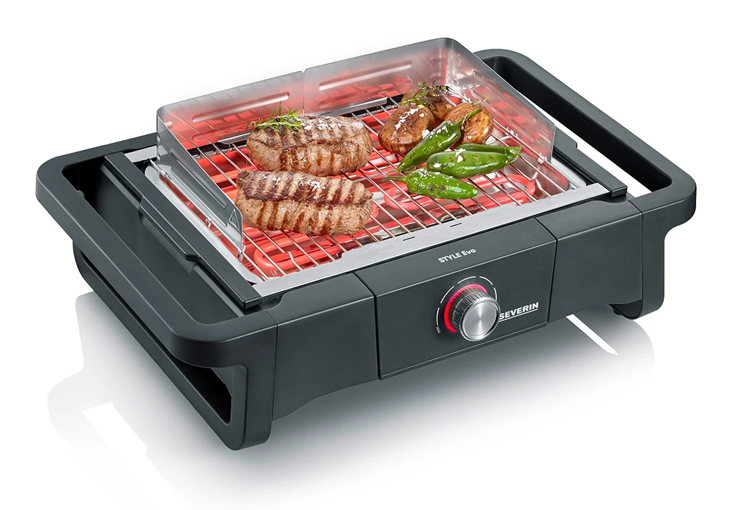 Severin Elektro Tischgrill STYLE Evo - 2.500 Watt 4 Severin Elektro Tischgrill STYLE Evo - 2.500 Watt – Bild 4