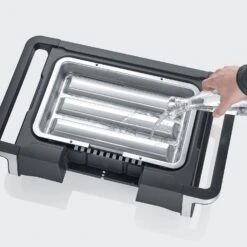 Neue Veröffentlichungen -Angebote Grillgarten Store Severin Elektrogrill Senoa pg8114 aluschale