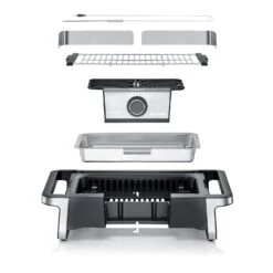 Severin Elektro Tischgrill SENOA Digital Boost - Boost Zone 500°C - 3.000 W -Angebote Grillgarten Store Severin Elektrogrill Senoa pg8114 explosion