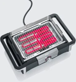 Severin Elektro Tischgrill SENOA Boost - Boost Zone 500°C - 3.000 W -Angebote Grillgarten Store Severin Senoa boost s PG8113 boostzone