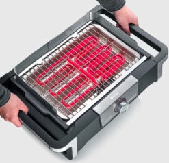 Severin Elektro Tischgrill SENOA Boost - Boost Zone 500°C - 3.000 W -Angebote Grillgarten Store Severin Senoa boost s PG8113 safetouch