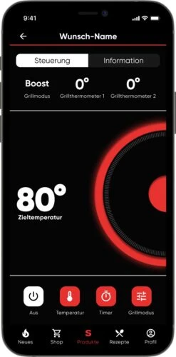 Severin Elektrogrill SEVO Smart Control GT - Boost Zone 500°C - Mit Deckel - 3.000 W -Angebote Grillgarten Store Severin Sevo Smart Control GT PG8138 App