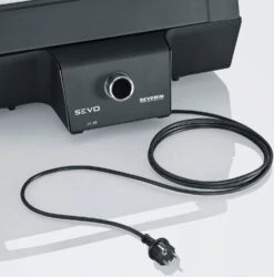 Severin Elektrogrill SEVO Smart Control GT - Boost Zone 500°C - Mit Deckel - 3.000 W -Angebote Grillgarten Store Severin Sevo Smart Control GT PG8138 Zuleitung
