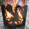 SvenskaV Feuerkorb Drache XXL