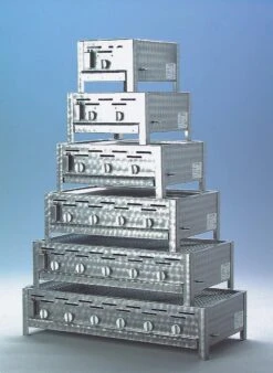 TGO 5-Brenner Gastrobräter / Gasbräter Mit Verchromten Rost