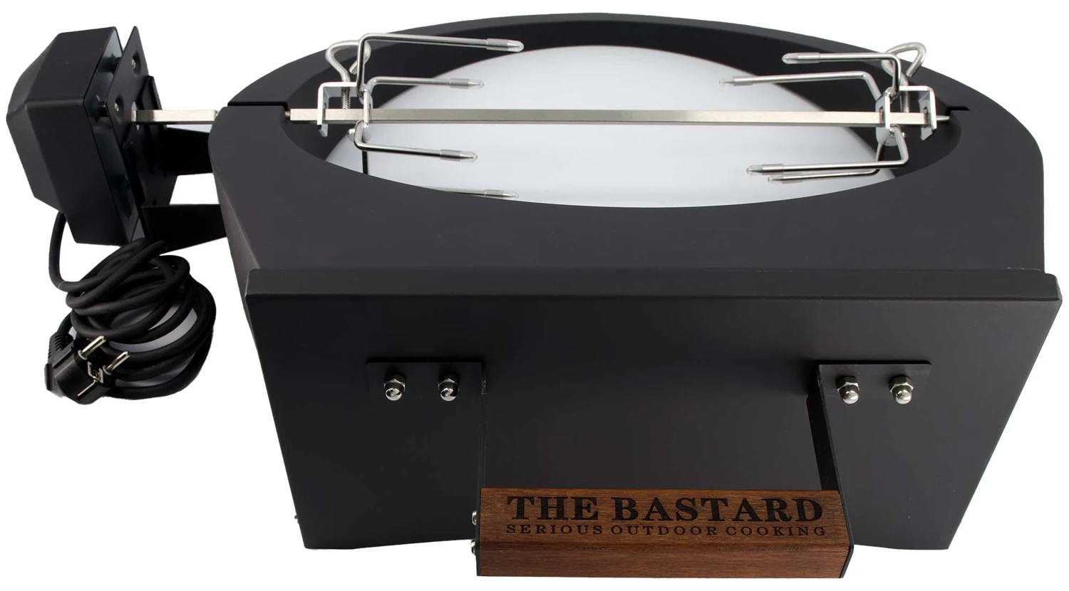 The Bastard Rotisserie & Pizza Set Medium Inkl. Drehspieß Und Pizzastein 1 The Bastard Rotisserie & Pizza Set Medium Inkl. Drehspieß Und Pizzastein