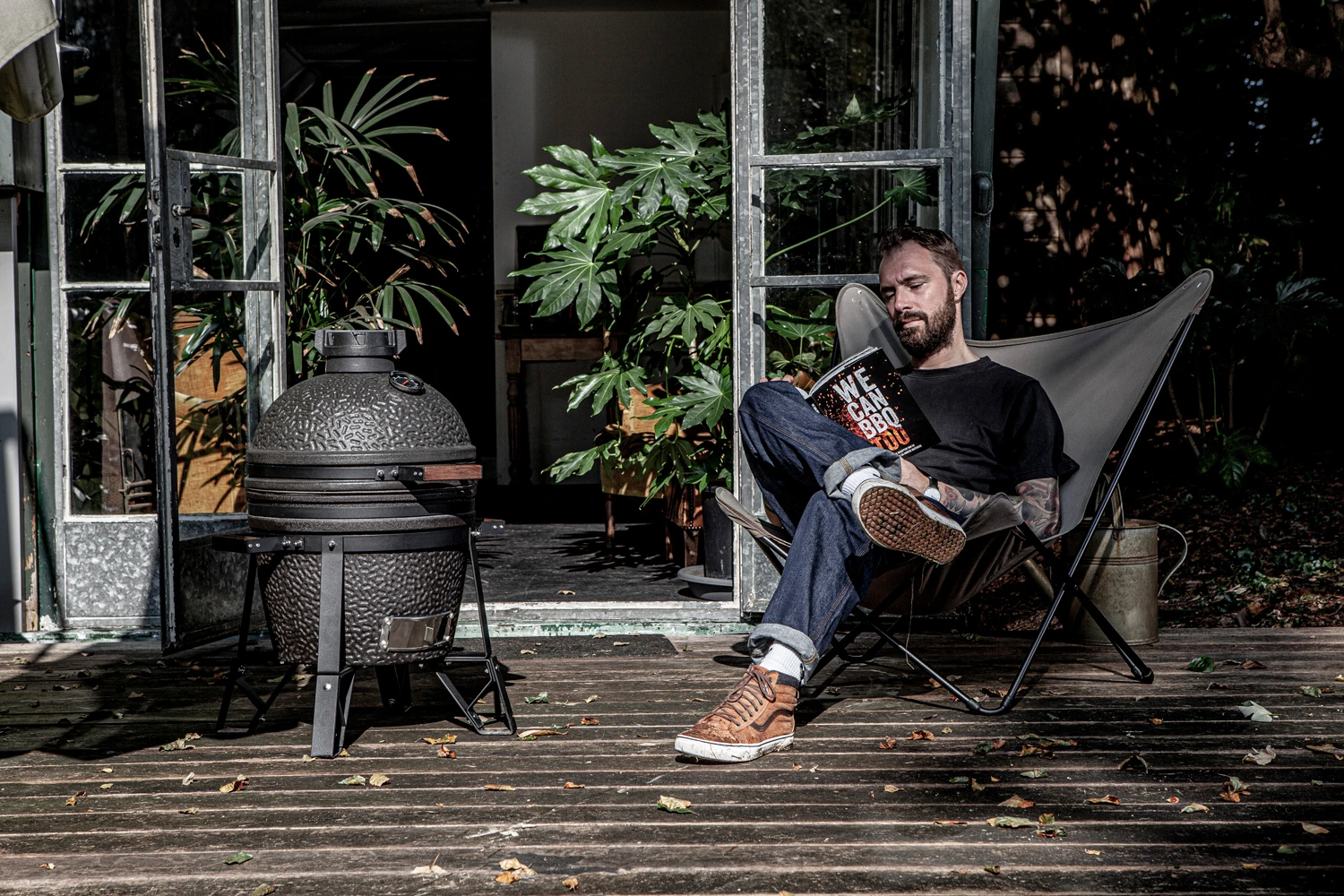 The Bastard Keramikgrill Urban Compact - Schwarz Matt - Modell 2023 2 The Bastard Keramikgrill Urban Compact - Schwarz Matt - Modell 2023 – Bild 2