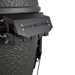 The Bastard Keramikgrill VX Large - Solo - Schwarz Matt - Modell 2023 -Angebote Grillgarten Store The Bastard VX Large Detail Deckelschanier