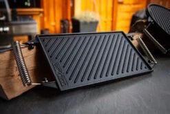 Grillfürst Universal Grillplatte / Wendeplatte Aus Gusseisen 35 X 20 Cm -Angebote Grillgarten Store gusseisen grill wendeplatte eckig