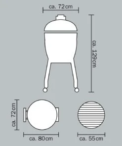 Monolith Grill LeChef Red Mit Gestell Und Seitentischen MG23R - Set - Auslaufmodell 34 Monolith Grill LeChef Red Mit Gestell Und Seitentischen MG23R - Set - Auslaufmodell -Angebote Grillgarten Store monolith lechef abmessungen ohne ablagen