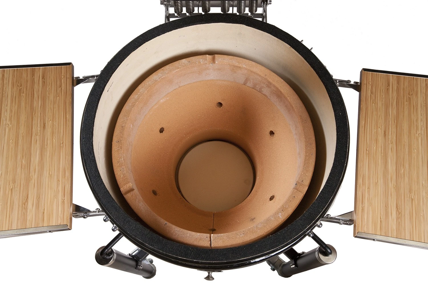 Monolith Grill LeChef Red Mit Gestell Und Seitentischen MG23R - Set - Auslaufmodell 7 Monolith Grill LeChef Red Mit Gestell Und Seitentischen MG23R - Set - Auslaufmodell – Bild 7