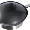 Outdoorchef Wok Carbonstahl Mit Deckel + Wokring