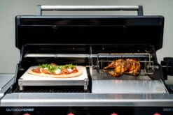 Outdoorchef Dualchef 425 G BZ Gasgrill Mit Blazing Zone Infrarotbrenner + DGS Gusseisen Grillrost 2 Stk.+ DGS Gemüse Grillrost 2 Stk. -Angebote Grillgarten Store outdoorchef dualchef 425 g rotisserie und pizza 18 700 16