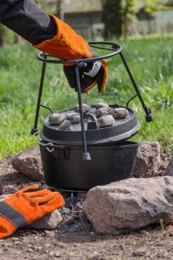 Petromax Feuertopf Deckelhalter Pro-ft Dutch Oven Zubehör -Angebote Grillgarten Store petromax feuertopf deckelhalter einsatz