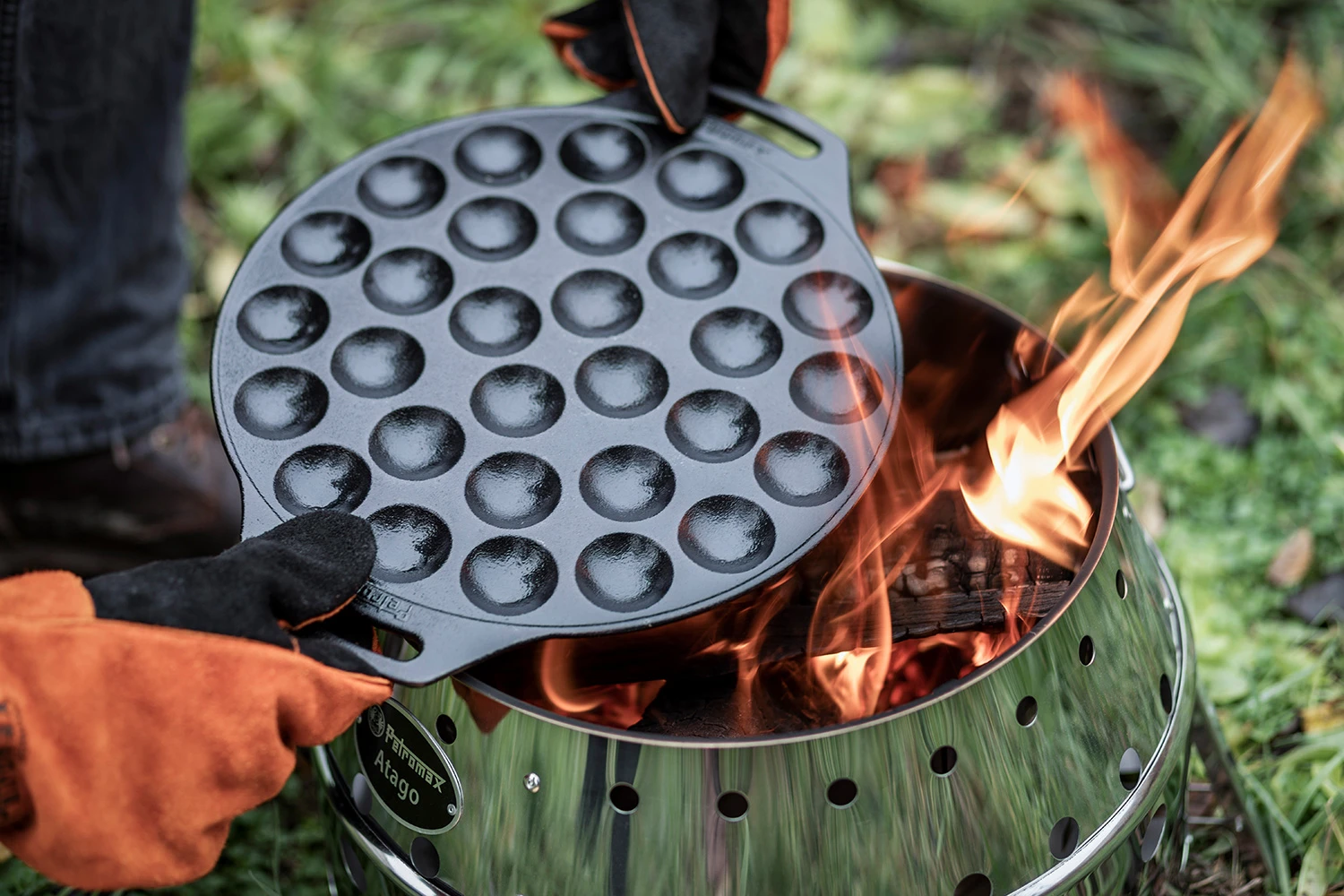 Petromax Poffertjespfanne 4 Petromax Poffertjespfanne – Bild 4