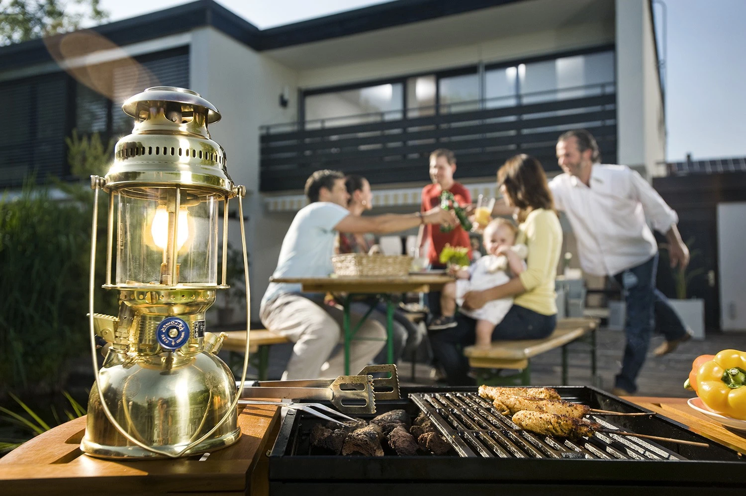 Petromax Petroleumlampe HK500/829 Messing 12 Petromax Petroleumlampe HK500/829 Messing – Bild 12