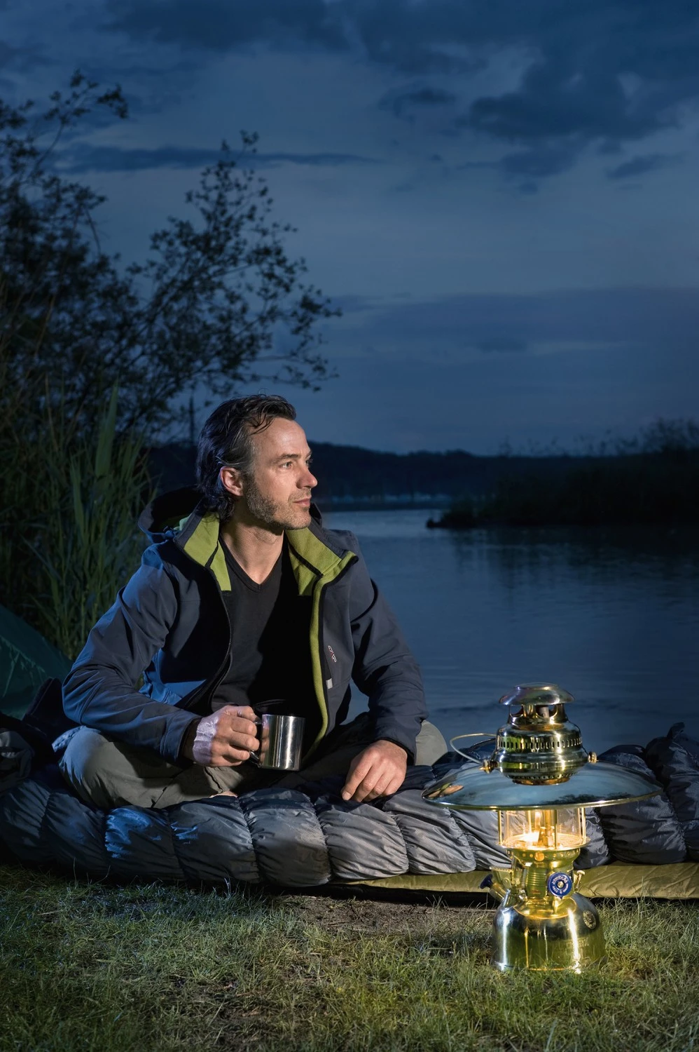 Petromax Petroleumlampe HK500/829 Messing 2 Petromax Petroleumlampe HK500/829 Messing – Bild 2