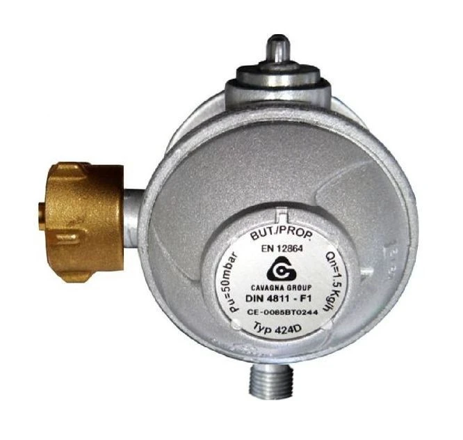 TGO Zweistufiger Druckminderer, Flasche, 1/4“L, 50mbar 1 TGO Zweistufiger Druckminderer, Flasche, 1/4“L, 50mbar