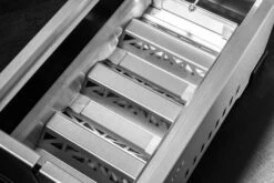 Thüros PRO1 - Modularer Holzkohle Tischgrill Mit Edelstahlrost -Angebote Grillgarten Store thueros pro1 detail innen 1