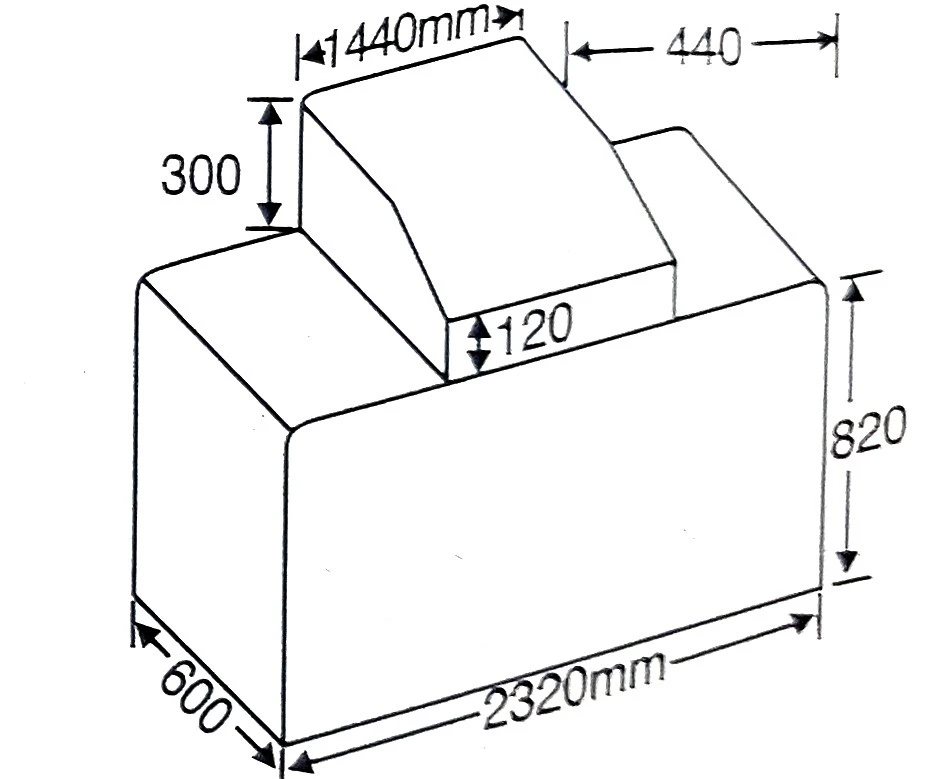 Universal 6-Brenner Gasgrill Abdeckhaube 2 Universal 6-Brenner Gasgrill Abdeckhaube – Bild 2